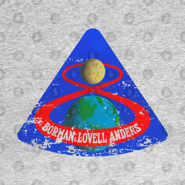 Apollo 8 Vintage Insignia by Distant War